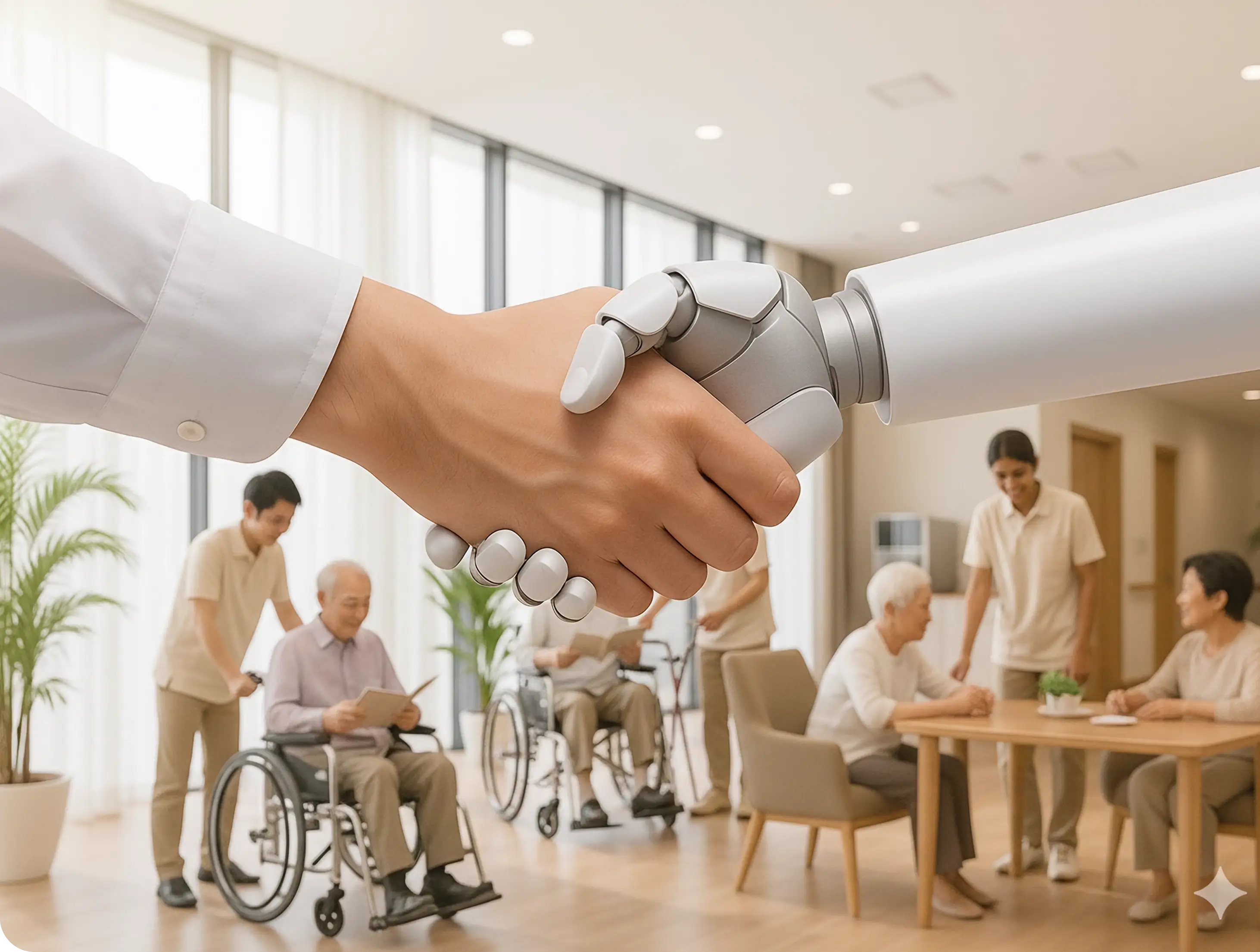 介護の未来を共に創ろう。介護、看護、調理員など。